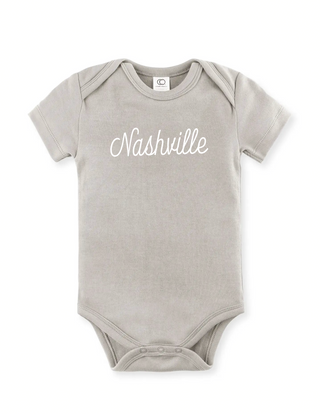 "NASHVILLE" Organic Baby Onesie
