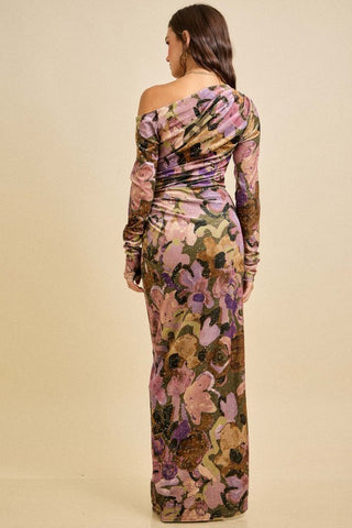 Desert Bloom Glitter Maxi