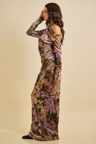 Desert Bloom Glitter Maxi