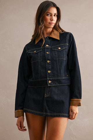 Denim Contrast Set