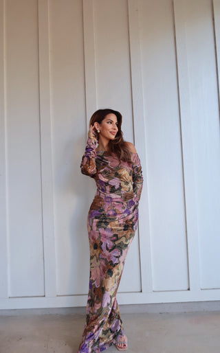 Desert Bloom Glitter Maxi