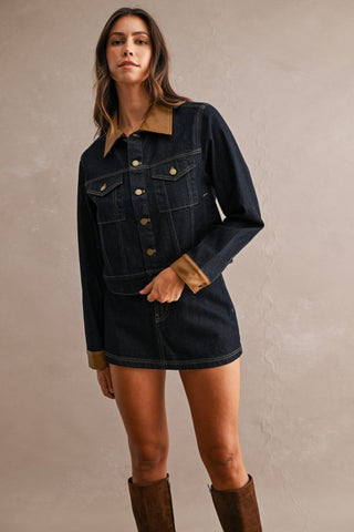 Denim Contrast Set