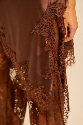 Espresso lace cami & pant (Sold as Set)